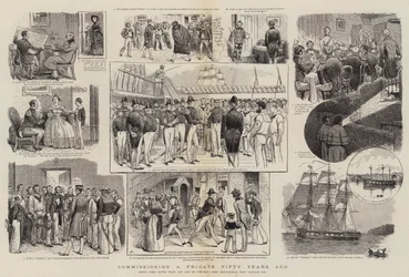 Ibrugtagning af en fregat for halvtreds år siden